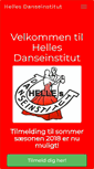 Mobile Screenshot of hellesdans.dk